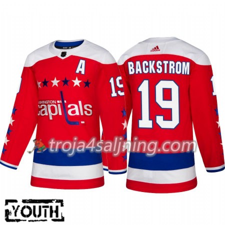 Washington Capitals tröja Nicklas Backstrom 19 Alternate 2018-2019 Adidas Authentic - NHL Tröjor Barn Washington Capitals tröja Nicklas Backstrom 19 Alternate 2018-2019 Adidas Authentic - NHL Tröjor Barn